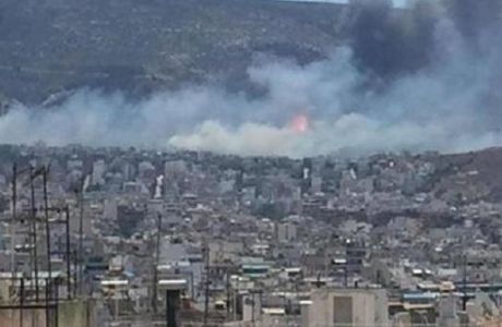 Πυρκαγιά κοντά στο προπονητικό κέντρο του Παναθηναϊκού στο Κορωπί
