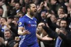 Chelsea's Cesc Fabregas celebrates after he scored a goal during the English Premier League soccer match between Chelsea and Swansea City at Stamford Bridge stadium in London, Saturday, Feb. 25, 2017. (AP Photo/Kirsty Wigglesworth)
