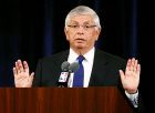 NBA Commissioner David Stern speaks during a news conference to discuss former NBA referee Tim Donaghy.
   Original Filename: IMG_2645.JPG
