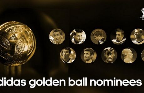 Οι υποψήφιοι για τη Χρυσή Μπάλα του Παγκοσμίου Κυπέλλου