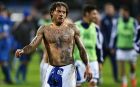 DARMSTADT, GERMANY - SEPTEMBER 25:  Jermaine Jones of Schalke reacts after the DFB Cup second round match between Darmstadt 98 and Schalke 04 at Stadion am Boellenfalltor on September 25, 2013 in Darmstadt, Germany.  (Photo by Simon Hofmann/Bongarts/Getty Images)