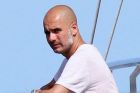 **ALL ROUND EXCLUSIVE PICTURES FROM SOLARPIX.COM** **MINIMUM PUB FEE 500.00 PER PIC** **SOLARPIX RIGHTS - WORLDWIDE SYNDICATION - **NO SPAIN OR GERMANY** Caption: New Manchester City FC manager Pep Guardiola spotted on holiday in Ibiza with his family celebrating his new 15 million deal. Pep seen having some luxury Yachting fun with his family,ex model wife Cristina Serra & 3 children son Marius, 13, daughters Maria, 11, Valentina, 6 . This pic:Pep Guardiola **UK ONLINE PUBLICATION FEE 100.00 PP** JOB REF: 19382 IZA DATE:26.06.16 **MUST CREDIT SOLARPIX.COM AS CONDITION OF PUBLICATION** **CALL US ON: +34 952 811 768**
