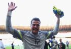 BELO HORIZONTE, BRAZIL - JUNE 28:  Julio Cesar of Brazil celebrates the win through a penalty shootout after the 2014 FIFA World Cup Brazil Round of 16 match between Brazil and Chile at Estadio Mineirao on June 28, 2014 in Belo Horizonte, Brazil.  (Photo by Ryan Pierse - FIFA/FIFA via Getty Images)
