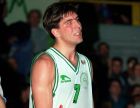 Ο Τζανής Σταυρακόπουλος με τα πράσινα των Αμπελοκήπων, τον Φλεβάρη του 1995