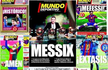 20 ιστορικά πρωτοσέλιδα της Mundo Deportivo για τον Λέο Μέσι