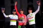 Βαλβέρδε, Ρόγκλιτς, Πογκάτσαρ, το τελικό βάθρο της περσινής Vuelta.