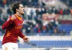 AS Roma striker Bojan Krkic of Spain celebrates after he scored during the Serie A soccer match between AS Roma and Inter Milan, in Rome's Olympic stadium, Sunday, Feb. 5, 2012. (AP Photo/Andrew Medichini)