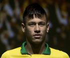 Brazilian soccer player Neymar poses during a commercial event in Rio de Janeiro, Brazil,  Tuesday, May 28, 2013. Neymar announced his move to Barcelona late Saturday, a day after Santos said it accepted the offers from the Spanish powerhouse and rival Real Madrid and that it was up to the 21-year-old Brazilian striker to decide where he wanted to play. Neymar is expected to travel to Spain for his official introduction to Barcelona fans on June 2. (AP Photo/Victor R. Caivano)