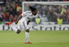Real Madrid's Royston Drenthe of the Netherlands celebrates after scoring against AC Milan during their UEFA Champions League soccer match at the Santiago Bernabeu stadium in Madrid, on Wednesday, Oct. 21, 2009. (AP Photo/Victor R. Caivano)