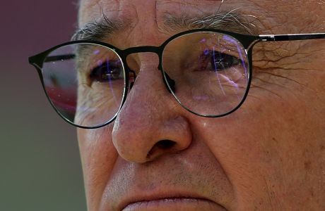 CORRECTS THE DATE. Leicester City's manager Claudio Ranieri prior to the English Premier League soccer match between Sunderland and Leicester City at the Stadium of Light, Sunderland, England, Sunday, April 10, 2016. (AP Photo/Scott Heppell)