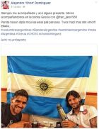 Ο Τσόρι, ο Χάρα και η σημαία της Αργεντινής (PHOTO)