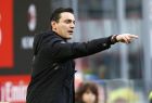 FILE - In this Nov. 26, 2017 file photo, AC Milan coach Vincenzo Montella gives indications to his players during the Serie A soccer match between AC Milan and Torino at the San Siro stadium in Milan, Italy. On Monday, Nov. 27, 2017 AC Milan fired Vincenzo Montella and named Gennaro Gattuso as coach Monday after the club failed to produce inspiring results with a completely revamped squad. (AP Photo/Antonio Calanni, files)