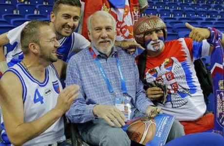 Ο Γκρεγκ Πόποβιτς στο Ευρωμπάσκετ