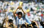Football - 1986 World Cup - Final - Argentina v West Germany - Azteca Stadium - 29/6/86
Argentina's Diego Maradona lifts the World Cup trophy
Mandatory Credit: Action Images / Sporting Pictures / Tony Marshall

CONTRACT CLIENTS PLEASE NOTE: ADDITIONAL FEES MAY APPLY - PLEASE CONTACT YOUR ACCOUNT MANAGER