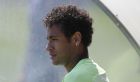 FC Barcelona's Neymar looks on during a training session at the Sports Center FC Barcelona Joan Gamper in Sant Joan Despi, Spain, Friday, May 26, 2017. FC Barcelona will play against Alaves in the Spanish Copa del Rey soccer final on Saturday. (AP Photo/Manu Fernandez)