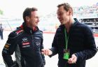 MONTREAL, QC - JUNE 08:  Actor Michael Fassbender talks with Infinti Red Bull Racing Team Principal Christian Horner before the qualifying session for the Canadian Formula One Grand Prix at the Circuit Gilles Villeneuve on June 8, 2013 in Montreal, Canada.  (Photo by Mark Thompson/Getty Images) *** Local Caption *** Christian Horner; Michael Fassbender