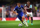 LONDON, ENGLAND - AUGUST 15: Eden Hazard of Chelsea in action during the Premier League match between Chelsea and West Ham United at Stamford Bridge on August 15, 2016 in London, England.  (Photo by Mike Hewitt/Getty Images)