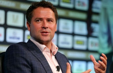 MANCHESTER, ENGLAND - SEPTEMBER 8: Michael Owen takes part in a discussion about 'Life after football' during day four of the Soccerex Global Convention at Manchester Central on September 8, 2015 in Manchester, England. (Photo by Dave Thompson/Getty Images)