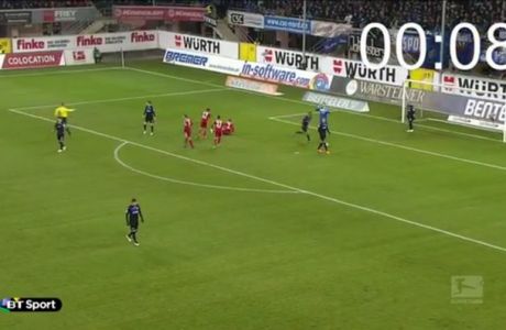 Ο γρηγορότερος καταλογισμός πέναλτι στην ιστορία της Bundesliga (VIDEO)