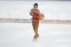 Alysa Liu performs a jump during the women's short program at the U.S. Figure Skating Championships, Thursday, Jan. 24, 2019, in Detroit. (AP Photo/Paul Sancya)