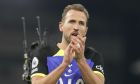 Tottenham's Harry Kane greets supporters after the English Premier League soccer match between Fulham and Tottenham Hotspur at the Craven Cottage Stadium in London, Monday, Jan. 23, 2023. (AP Photo/Frank Augstein)