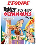 Το πρωτοσέλιδο της Equipe για τον θάνατο του δημιουργού του Αστερίξ, Αλμπέρ Ουντερζό, και την αναβολή των Ολυμπιακών Αγώνων 2020