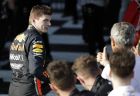 Red Bull driver Max Verstappen of the Netherlands looks back at supporter after placing third in the Australian Formula 1 Grand Prix in Melbourne, Australia, Sunday, March 17, 2019. (AP Photo/Rick Rycroft)