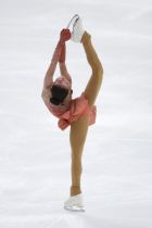Alysa Liu performs during her womens short program at the U.S. Figure Skating Championships, Thursday, Jan. 24, 2019, in Detroit. (AP Photo/Paul Sancya)