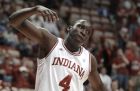 Indiana guard Victor Oladipo (4) during the second half of an NCAA college basketball game against Savannah State in Bloomington, Ind., Saturday, Dec. 4, 2010. Indiana  won 79-57. (AP Photo/Darron Cummings)