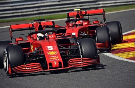 Τα δύο μονοθέσια της Ferrari ήταν πολύ μακριά από τον ανταγωνισμό στο βελγικό grand prix