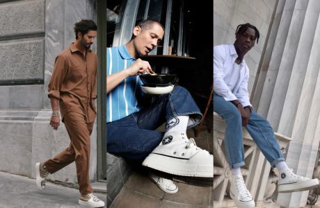 Από τον Σωτήρη Κοντιζά στον Γιώργο Καράβα: Τα sneakers που επιλέγουν οι πιο stylish Έλληνες celebrities