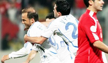 Mάλτα-Ελλάδα 0-1