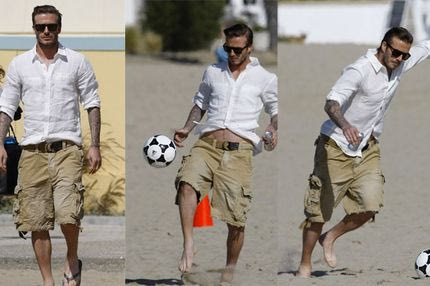 Ο David Beckham μας έμαθε τις βερμούδες. Αυτό είναι ένας φόρος τιμής
