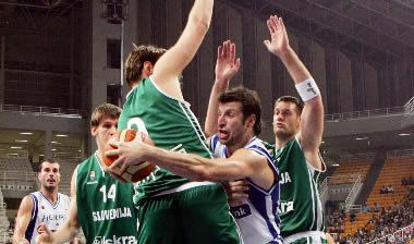 Ακρόπολις: Ελλάδα-Σλοβενία 80-65
