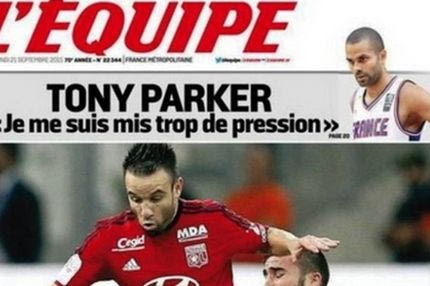 Οι γαλλικές εφημερίδες αγνόησαν το χρυσό της Ισπανίας