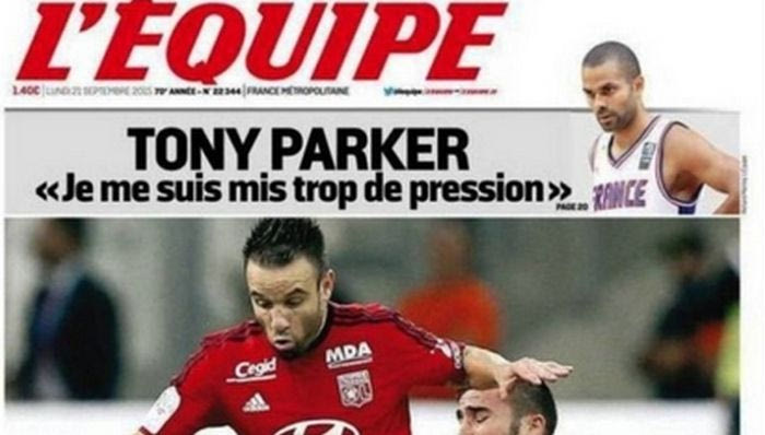 Οι γαλλικές εφημερίδες αγνόησαν το χρυσό της Ισπανίας