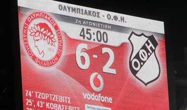 Ολυμπιακός-ΟΦΗ 6-2