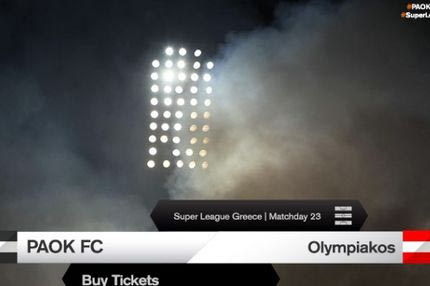 Τα εισιτήρια του ΠΑΟΚ-Ολυμπιακός