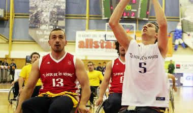 Νότος-Βορράς 61-54 στο παιχνίδι αθλητών με καρότσι