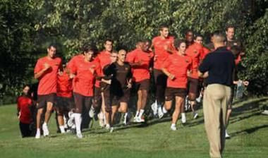 Η προπόνηση της Μπαρτσελόνα στο Σέντραλ Παρκ (photos)