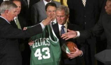 Στο Λευκό Οίκο οι Celtics (video)
