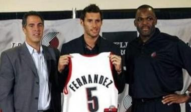 Θερμή υποδοχή του Rudy Fernandez στο Portland