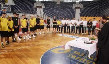 Αγιασμός και ευχές στον Αρη