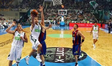 Παναθηναϊκός-Μπαρτσελόνα 76-87