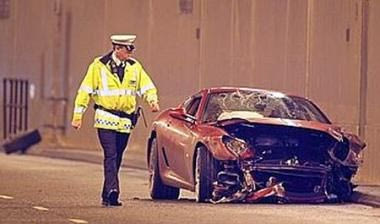 Ατύχημα με τη Φεράρι ο Ρονάλντο!