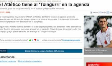 Η Ατλέτικο πάει για Βαλβέρδε σύμφωνα με τη “Marca”