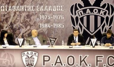 Νέα αύξηση του Μετοχικού Κεφαλαίου αποφάσισε η Γενική Συνέλευση της ΠΑΕ ΠΑΟΚ
