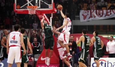 Ολυμπιακός-Παναθηναϊκός 77-75