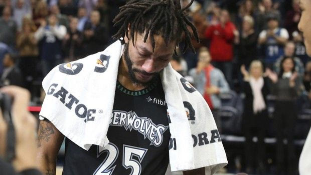 Τα δάκρυα του Ντέρικ Ρόουζ είναι το ίδιο το μπάσκετ