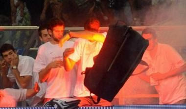 Προσωρινή διακοπή στο ΟΑΚΑ λόγω φωτιάς